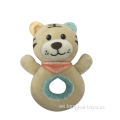 Plush Tiger Soft Rattle